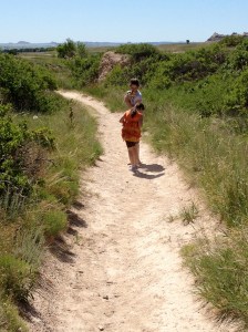 My kids got to walk along the actual Oregon Trail. This is where the real pioneers walked...or rode. It doesn't get more exciting than that to a pioneer buff!