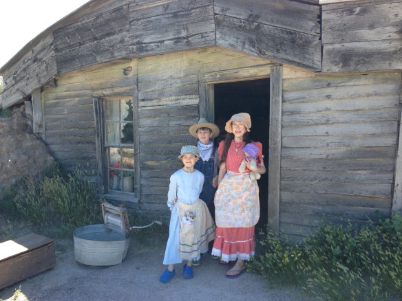 Sod home preserved the way settlers actually lived in it. This is the real thing!