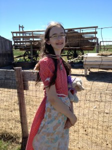 I can totally imagine her a pioneer.