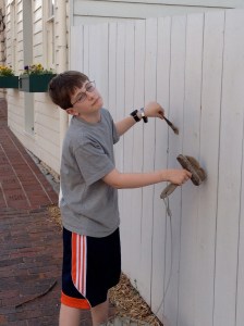 He's a stranger to hard work.