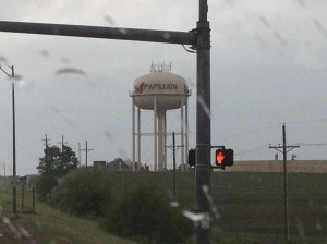 Don't judge. We were at a stop light when I took this.