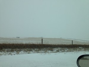 Winter view of almost the same spot as the above picture.