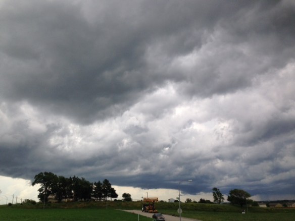 Look at those clouds!