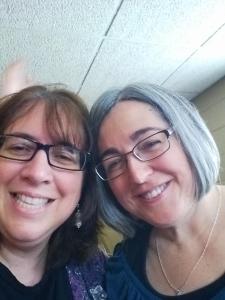 Our first selfie together. Wait! Is it still considered a selfie for me if I'm not the one holding the camera?