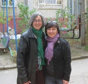 I visited my former roommate in Ukraine a few years ago. She somehow looked almost exactly like she did when we lived in that apartment building behind us 15 years ago. How could that happen?!