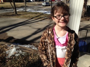 Spring...with a little snow in the background.